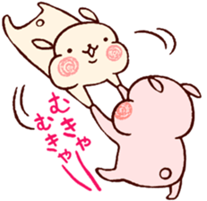 Giddy laugh rabbit * sticker #8492637