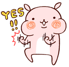 Giddy laugh rabbit * sticker #8492640