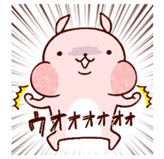 Giddy laugh rabbit * sticker #8492651