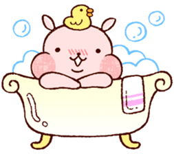 Giddy laugh rabbit * sticker #8492653