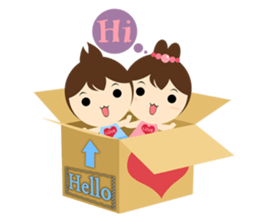 Lovers of daily life sticker #8492823