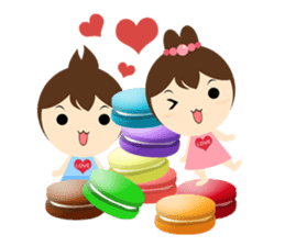 Lovers of daily life sticker #8492824