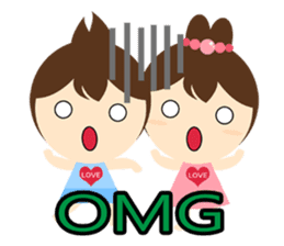 Lovers of daily life sticker #8492826