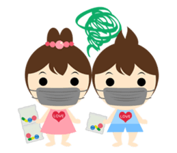 Lovers of daily life sticker #8492828