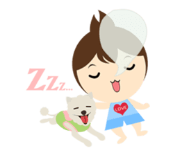 Lovers of daily life sticker #8492830