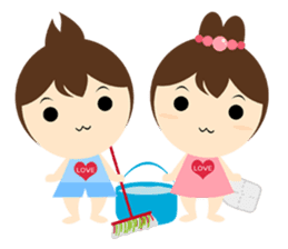 Lovers of daily life sticker #8492833