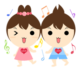 Lovers of daily life sticker #8492844