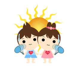 Lovers of daily life sticker #8492848