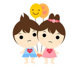 Lovers of daily life sticker #8492850