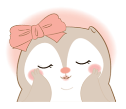 Cute Flying squirrel hari ver.02 sticker #8493138