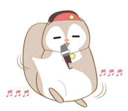 Cute Flying squirrel hari ver.02 sticker #8493156