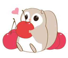 Cute Flying squirrel hari ver.02 sticker #8493160