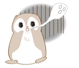 Cute Flying squirrel hari ver.02 sticker #8493163