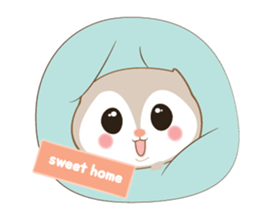 Cute Flying squirrel hari ver.02 sticker #8493165