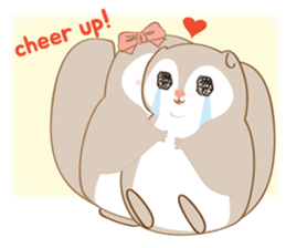 Cute Flying squirrel hari ver.02 sticker #8493168