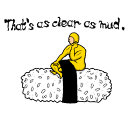 Mr.Sushi is our hero. sticker #8493470