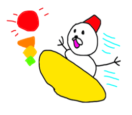 The snowman OBA ROBA sticker #8493627