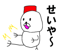 The snowman OBA ROBA sticker #8493640