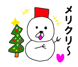 The snowman OBA ROBA sticker #8493642