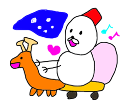 The snowman OBA ROBA sticker #8493643