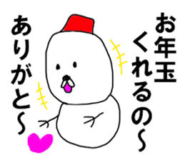 The snowman OBA ROBA sticker #8493655