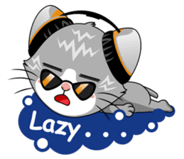 Music Cat / English Version sticker #8493758