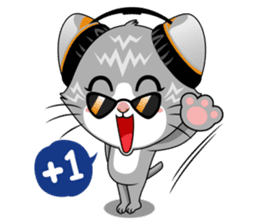 Music Cat / English Version sticker #8493761