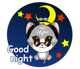 Music Cat / English Version sticker #8493777