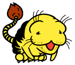 Tigar-cat Tora-kun sticker #8494339