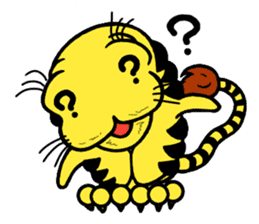 Tigar-cat Tora-kun sticker #8494342