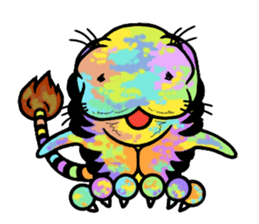 Tigar-cat Tora-kun sticker #8494344