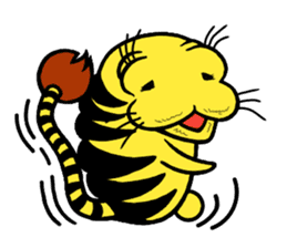 Tigar-cat Tora-kun sticker #8494360