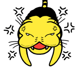 Tigar-cat Tora-kun sticker #8494364