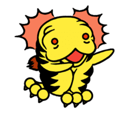 Tigar-cat Tora-kun sticker #8494365