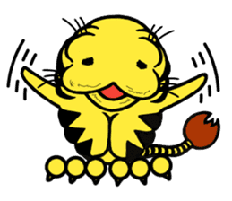Tigar-cat Tora-kun sticker #8494367
