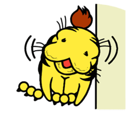 Tigar-cat Tora-kun sticker #8494371