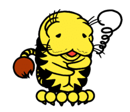 Tigar-cat Tora-kun sticker #8494372