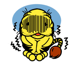 Tigar-cat Tora-kun sticker #8494374