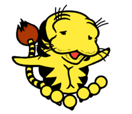 Tigar-cat Tora-kun sticker #8494375