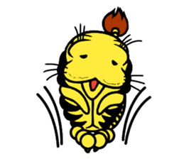 Tigar-cat Tora-kun sticker #8494377