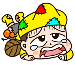 The Crazy Monk sticker #8494500