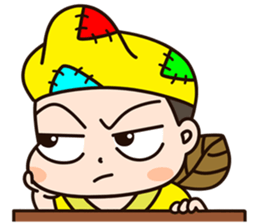 The Crazy Monk sticker #8494501