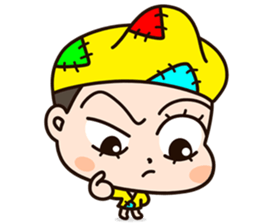 The Crazy Monk sticker #8494502