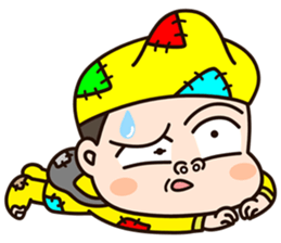 The Crazy Monk sticker #8494504