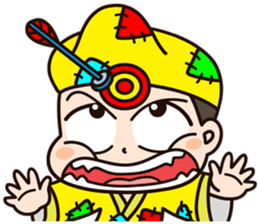 The Crazy Monk sticker #8494505