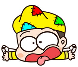 The Crazy Monk sticker #8494508