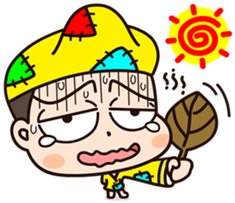 The Crazy Monk sticker #8494512