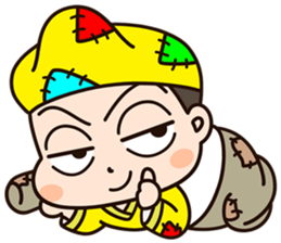 The Crazy Monk sticker #8494514