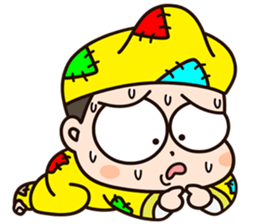 The Crazy Monk sticker #8494518