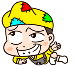 The Crazy Monk sticker #8494519